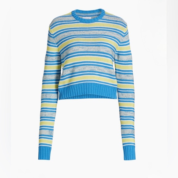 ROSIE ASSOULIN Striped Knit Cotton Jumper - size Large - Pristine Condition - Picture 2 of 16